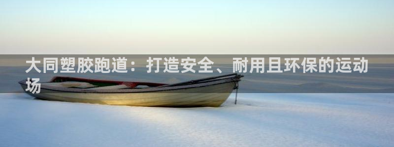 尊龙凯时网站赌愽做假吗：大同塑胶跑道：打造安全、耐用且环保的运动
场