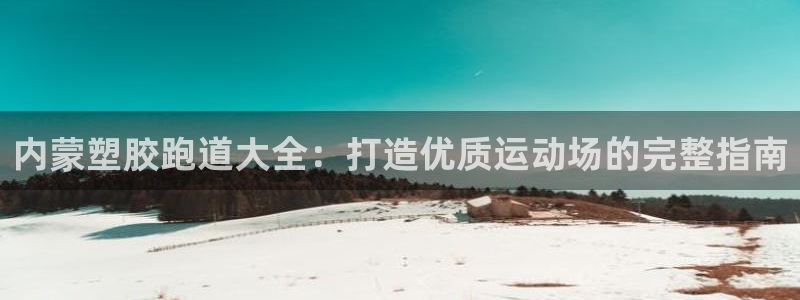 尊龙凯时能不能提现?：内蒙塑胶跑道大全：打造优质运动场的完整指南