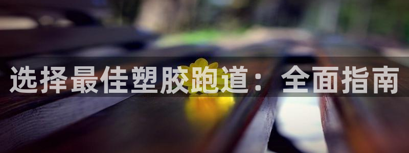 d88尊龙凯时：选择最佳塑胶跑道：全面指南