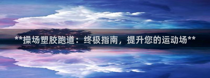尊龙用现金娱乐一下下载旧：**操场塑胶跑道：终极指南，提升您的运动场**